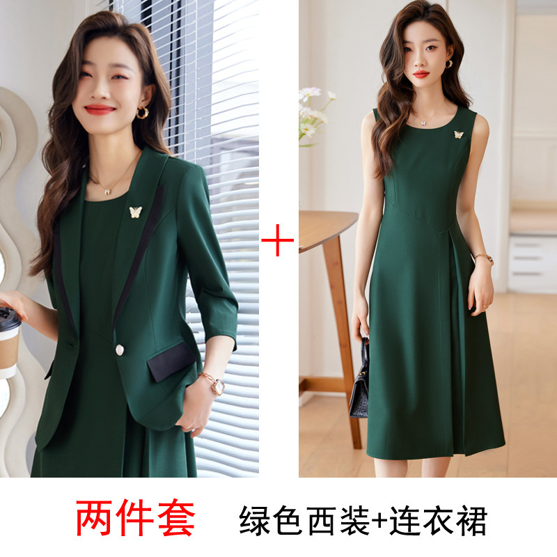 Green Suit 909 Dress