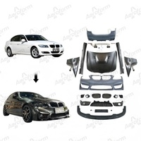 Body Kit Bumper Mobil Aeroform PP untuk BMW Seri 3 E90 2009-2012 Ubah ke Gaya M4 dengan Lubang |   Kualitas Tinggi |   OEM