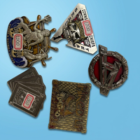 Fabricant de pièces commémoratives personnalisées en alliage de zinc avec logo 3D et émail pour programmes de cadeaux de collection