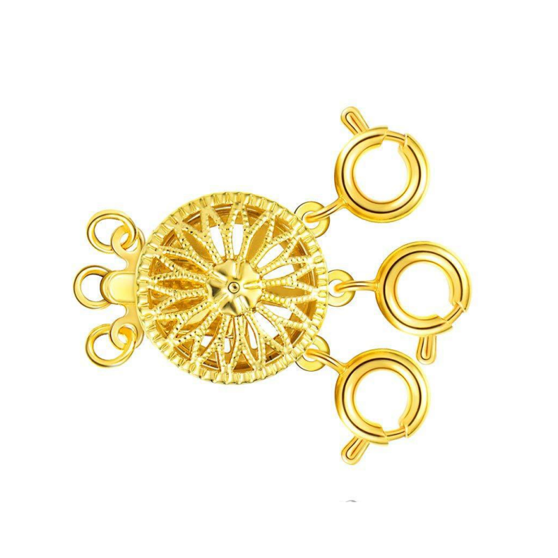 Chaîne Collier En or 18 Carats À Mailles En Filigrane, Vers 1900 For Sale at 1st