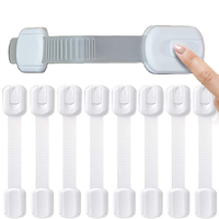 Verrous de sécurité pour bébé, 1 pièce, réglable, armoire de sécurité pour enfant