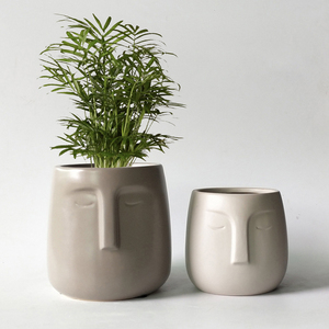 2026 Style nordique émaillé en céramique Pots de fleurs intérieur/extérieur maison jardin planteur pour plantes bonsaï gros décor de bureau - Product Image 5