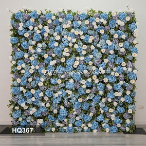 <b>Artificial</b> <b>Flower</b> Wall High Quality 3D <b>Flower</b> Wall for Wedding Event Backdrop Decoration Birthday Party Decorative <b>Flowers</b> - Product Image 2