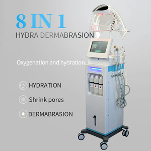 Máquina de Hidrodermoabrasión Vertical 8 en 1 con Cúpula de Oxígeno, Hydra Jet Peel, Exfoliante Facial, Máquina de Oxígeno Facial - Product Image 1