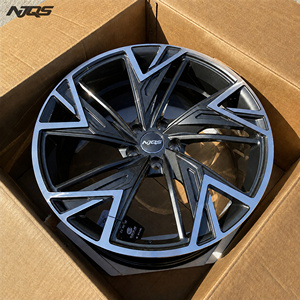 NJQS Dövme Sıcak Satış 5x112 17 18 19 20 21 İnç 8J Özel Yolcu Araba Jantı Alüminyum Alaşımlı Monoblok Jant Audi A7L A4 A5 A6 için - Product Image 3