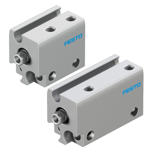   Cilindro Neumático Compacto Serie ADN-S de Doble Acción, Ligero y de Carrera Corta para Automatización en Espacios Limitados - Product Image 1