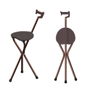 <span class=keywords><strong>Silla</strong></span> de Ducha Plegable para Discapacitados, con 3 Patas y Función de Bastón, para Cuidado Médico en el Hogar, con 1 Año de Garantía y Servicio a Domicilio - Product Image 2