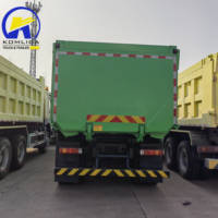 Camion benne minier d'occasion Sinotruck 8*4 12 pneus HOWO 371 CV en stock – Prix du camion benne HOWO au Ghana