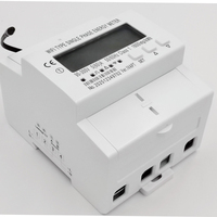 Medidor de Energía Inteligente Monofásico de 2 Cables, 90-300V, 5(60)A, Precisión 1.0, 50/60Hz, WiFi, RS485, Riel DIN, Control por Aplicación Tuya, Durable