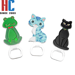 Ouvre-bouteille en forme de chat personnalisé en usine 20 ans Ouvre-bouteille de bière Ouvre-bouteille de dureté en alliage de zinc animal créatif - Product Image 4
