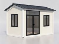 Maison modulaire préfabriquée à toit en pente |   Mini-maison / Kiosque à café / Dortoir pour le personnel / Maison d'hôtes dans la cour / Abri de jardin