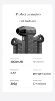 Mini Ventilador Turbo Portátil de 80000 RPM, Limpiador de Polvo de Alta Velocidad, Batería Grande de Larga Duración, China Guatemala