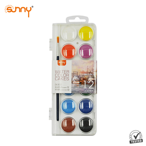 Ensemble de peinture <span class=keywords><strong>Gouache</strong></span> aquarelle solide de haute qualité pour enfants pour papier et toile peinture Art Style dans un emballage en boîte - Product Image 6