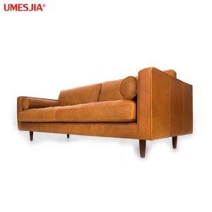 आधुनिक कमरे में रहने वाले सोफे सिंथेटिक लेदर सोफा सेट 3 सीटर - Product Image 4