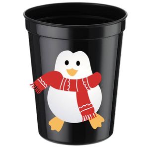 Gobelets en plastique réutilisables de 16 oz pour fêtes de Noël et événements festifs, personnalisables et en gros - Product Image 3