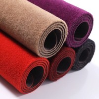 Korridor Gang Polyester Teppich matte Blatt PVC Composite Rot Grau Fleece Geprägte Tür Pull Teppich Maschine Made