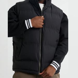 Personnaliser fabricant entraînement hiver <span class=keywords><strong>sans</strong></span> manches <span class=keywords><strong>doudoune</strong></span> hommes <span class=keywords><strong>doudoune</strong></span> pour le sport - Product Image 4