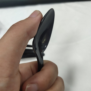 เซวิเช่พลาสติกสีดำสำหรับเด็กชุดเครื่องใช้บนโต๊ะอาหารแบบใช้แล้วทิ้ง6 9นิ้วชุดช้อนและส้อมใช้ในงานปาร์ตี้ - Product Image 2