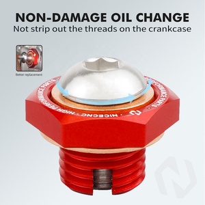 Tapón de Drenaje de Aceite Reductor de Aluminio NiceCNC para <span class=keywords><strong>Yamaha</strong></span> <span class=keywords><strong>Raptor</strong></span> 700 2006-2023 2024 <span class=keywords><strong>700R</strong></span> 2011-2020 2021 <span class=keywords><strong>2022</strong></span> 2023 2024 2025 2026 - Product Image 5