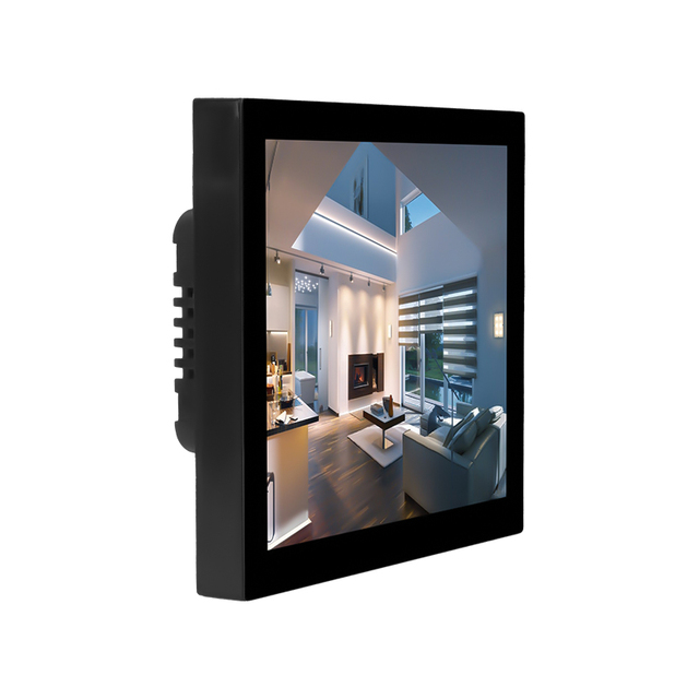 New 4 Inch Wireless Touch Control Panel Smart Home System Hotel Home Automation Wall-Mounted Switch WiFi Android 11 OS OEM