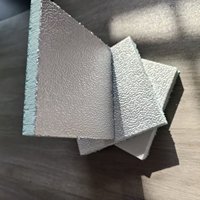 Panneau sandwich pour conduits HVAC, double face, en aluminium et polyuréthane, résistant au feu, écologique, pour extérieur