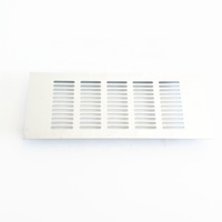Le mur fait sur commande persiennes barre linéaire grille d'air en acier inoxydable purgeur d'air