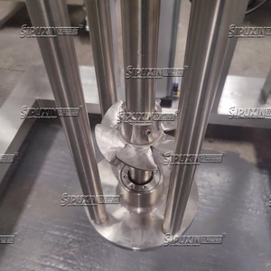 Nuovo Omogeneizzatore Pneumatico ad Alta Efficienza SIPUXIN, Macchina in Acciaio Inox 304/316 Semi-Automatica per l'Industria Cosmetica - Product Image 4