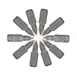 Jeu de tournevis Phillips Mr Drill 25 mm CrV PH1 de qualité industrielle, finition mate, 10 pièces - Product Image 2