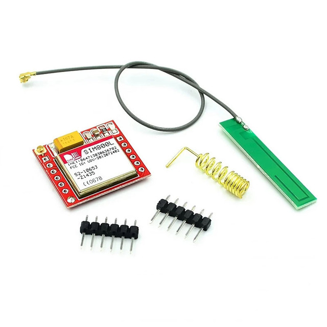 SIM800L GPRS GSM Module TTL Serial Port IPX Interface PCB Antenna Micro SIM Card for Arduino Smart Phone