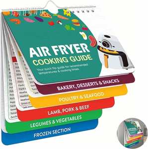 Imanes con Guía de Cocción para Freidora de Aire, Folleto de Instrucciones - Product Image 1