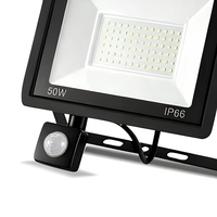 Nouveau projecteur LED à détecteur de mouvement, étanche pour extérieur, éclairage de couloir et de chemin, angle de faisceau 120°, température de couleur double 3000K 6000K