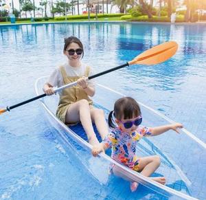 Kayak Transparente Personalizado Vicking, de 2 Personas, 11 Pies, con Fondo Transparente, Material de PC, Canoa de Cristal Transparente en Venta - Product Image 6