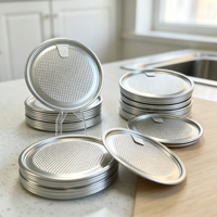 401 #   502 # 603 #   Couvre-boîtes en aluminium à décollement facile, type O, en fer blanc avec anneau en feuille d'aluminium, à ouverture facile pour emballages de boîtes en carton