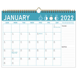 Mesa de escritorio con impresión personalizada, <span class=keywords><strong>2022</strong></span>, <span class=keywords><strong>calendario</strong></span> grande de pared de 12 meses, impresión <span class=keywords><strong>2022</strong></span> con pegatinas - Product Image 3