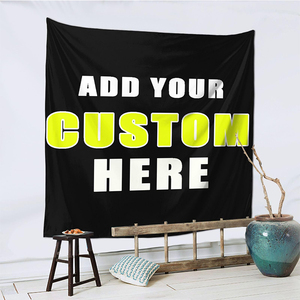 Tapisserie personnalisée avec des motifs psychédéliques qui brillent sous la lumière noire, parfaite pour les festivals de musique, les clubs et la décoration de chambre psychédélique - Product Image 5