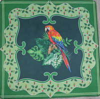 Tapis de Mahjong en Velours Antidérapant et Imperméable, Surface Silencieuse, Housse de Table Carrée Pliable pour Mahjong Américain – Expédition depuis l'Entrepôt des États-Unis