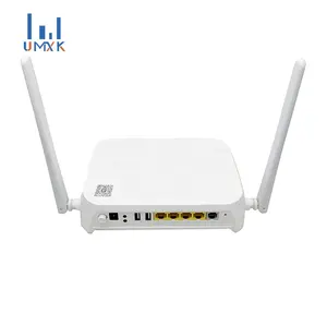 ไฟเบอร์ออปติกเครือข่าย GPON H3-1S WiFi 6รุ่น4GE พอร์ต LAN Dual Band WiFi ONU 2.4G & 5G ONU Ax1800 ONT