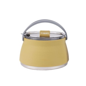 Outdoor Silicone Folding <b>Kettle</b> 1000Ml Portable Camping Cookware Water <b>Kettle</b> - Product Image 5