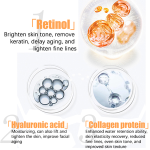 <span class=keywords><strong>Crema</strong></span> Viso Antietà Private Label Idratante Naturale per la Cura della Pelle con <span class=keywords><strong>Vitamina</strong></span> <span class=keywords><strong>A</strong></span> e Retinolo Rassodante <span class=keywords><strong>a</strong></span> <span class=keywords><strong>Base</strong></span> <span class=keywords><strong>di</strong></span> Collagene - Product Image 2