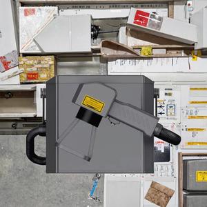 Máquina de Marcado Láser de Fibra Portátil de 20W 30W 60W, Mini Marcadora Láser de Mano para Metal y Plástico, Nueva, Compatible con EZCAD - Product Image 4