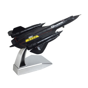 Modèle d'<span class=keywords><strong>avion</strong></span> en métal moulé sous pression SR-71 Blackbird US à l'échelle <span class=keywords><strong>1</strong></span>:<span class=keywords><strong>144</strong></span>, idéal pour un cadeau d'affaires - Product Image 1
