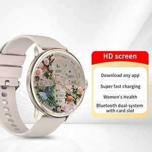 Novo Lançamento Relógio Feminino H88 com Cartão SIM 4G, Relógio Android com NFC, Pulseira com Memória de <span class=keywords><strong>3</strong></span>+32GB, Posicionamento GPS, Câmera e Chamada de Vídeo SmartWatch - Product Image 4