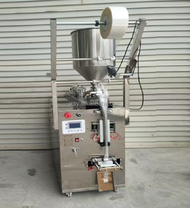 Machine à emballer automatique de remplissage de pâte d'huile de piment/sauce assaisonnement fond de marmite chaude sésame beurre d'arachide mélangeant l'équipement d'emballage - Product Image 5