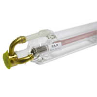 Tube laser CO2 Yongli 80W 100W 130W 150W appliqué aux arts et à l'artisanat et aux lampes avec une longue durée de vie de haute qualité