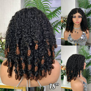 Peluca Super Double Drawn Pixie QQ Pixie Rizada 5*5, Peluca 100% Cabello Humano, Peluca de Lujo - Product Image 3