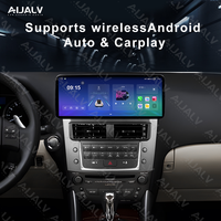 Aijia Bestseller 12,3 Zoll Auto-Stereo-Rahmen Armaturenbrett-Panel für LEXUS IS/IS250/IS300 2005-2013 Autoteile mit Kabelbaum