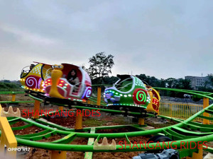 Tren Infantil con Forma de <span class=keywords><strong>Caracol</strong></span>, Mini Montaña Rusa con Cabinas Coloridas, Equipo de Diversión Interior/Exterior para Centros Comerciales - Product Image 6