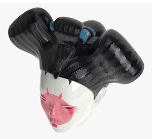 Estatua de fantasma de <span class=keywords><strong>Geisha</strong></span> de poliresina - Product Image 2