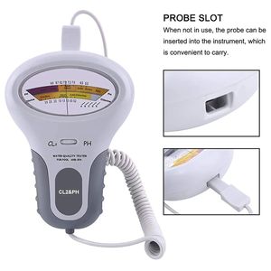 PH 테스터 휴대용 잔류 염소 감지기 식수 스파 수영장 수족관 수질 분석기 - Product Image 6