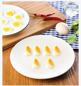 Mayorista de fabricante: Cortador y pelador de huevos 2 en 1, diseño creativo, separador de huevos de plástico multi-corte para el hogar, batidor de huevos - Product Image 4